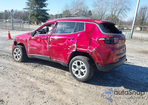 2025 Jeep Compass Latitude 4X4 from USA, damaged, VIN 3C4NJDBN2ST561079